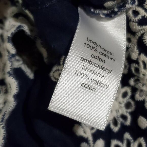 Maurices 3x Plus Navy Blue Blouse Top - Picture 4 of 5